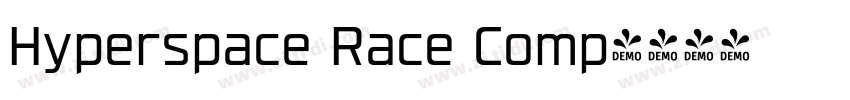 Hyperspace Race Comp字体转换